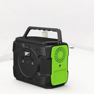 Draagbare zonne-energie-opslagcentrale op balkon met 200W AC-uitgang en USB-uitgang