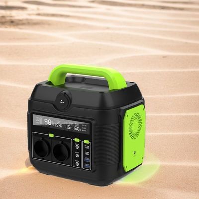 Draagbare 600W-krachtcentrale voor opslag van zonne-energie in het buitenleven Recycleerbaar en aanpasbaar