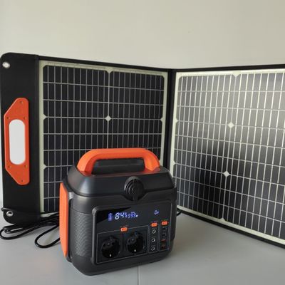 S6 600W mobiele energie zonne-energiecentrale met lithiumbatterij en sinusgolf