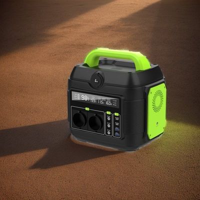 600W 110V/220V Lithiumbatterij Zonne-energiecentrale voor milieuvriendelijk buiten