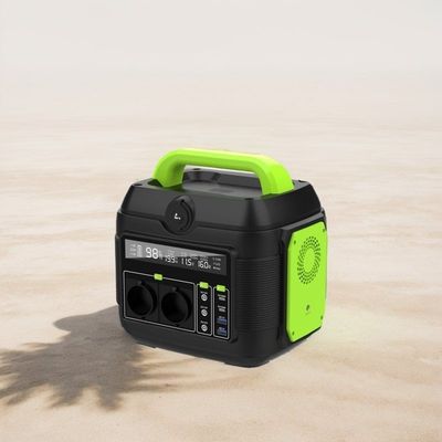 600W 110V/220V Lithiumbatterij Zonne-energiecentrale voor milieuvriendelijk buiten