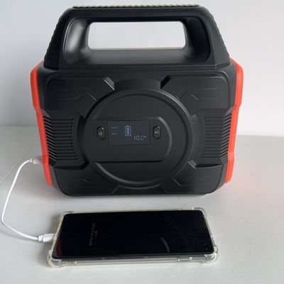 300W zonne-energieopslaggenerator Draagbare mobiele stroom voor buitenshuis noodbalkon RV