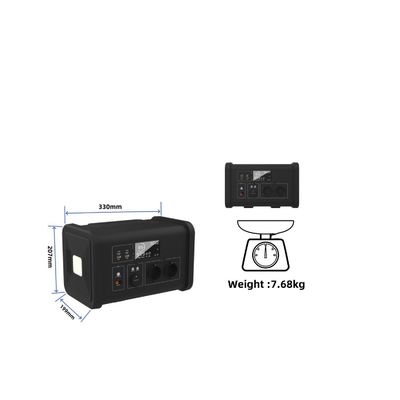 12V-13V/10A DC Uitgang 700W/537.6wh Draagbare elektriciteitscentrale voor camping en zonne-energie