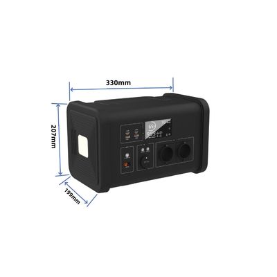 12V-13V/10A DC Uitgang 700W/537.6wh Draagbare elektriciteitscentrale voor camping en zonne-energie
