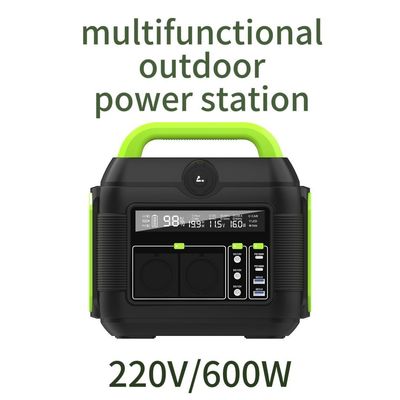 Un Multifunctionele draagbare 600W laadstation Powerbank voor buitenliefhebbers