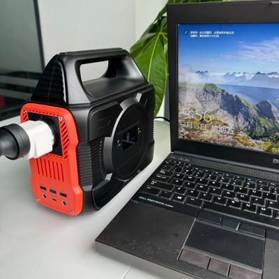 Hoog vermogen 300W Balkon RV energieopslaggenerator met LED-verlichting Mobiele stroom AC-uitgang S3