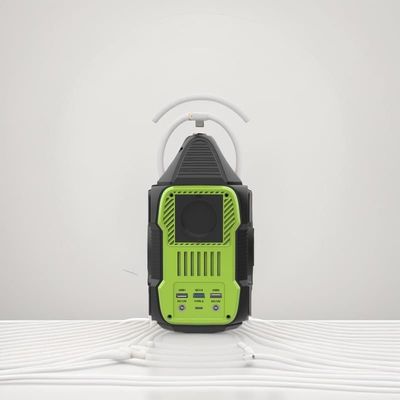 Draagbare buitencampingstation 300W AC-uitgang Hoog vermogen met lithiumbatterie