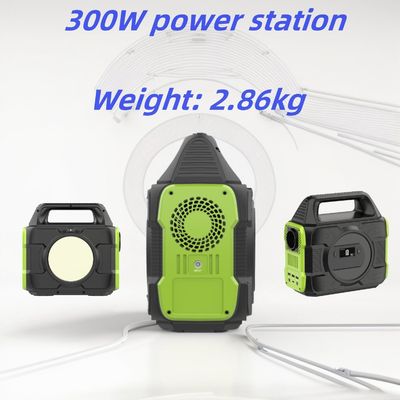 300W draagbare elektriciteitscentrale 288wh Outdoor Solar Generator S3 voor camping en RV Power