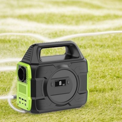 EU AC Socket Compatibel Alle 300W Draagbare Zonnecentrale met Lithium RV Battery