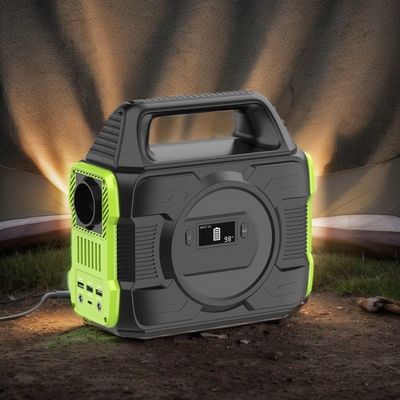EU AC Socket Compatibel Alle 300W Draagbare Zonnecentrale met Lithium RV Battery