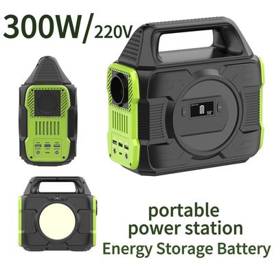 300W draagbare batterij generator met handvat MPPT