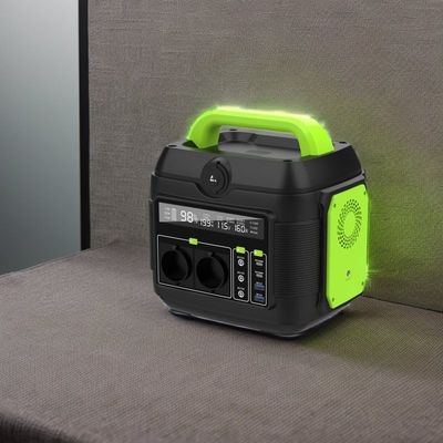 Draagbare zonnecellengenerator 600W Multifunctioneel energiecentrum voor buitenavonturen
