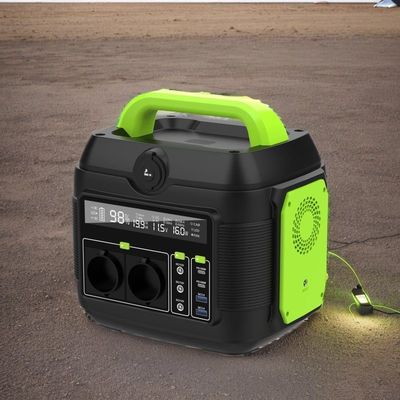 Draagbare zonnecellengenerator 600W Multifunctioneel energiecentrum voor buitenavonturen
