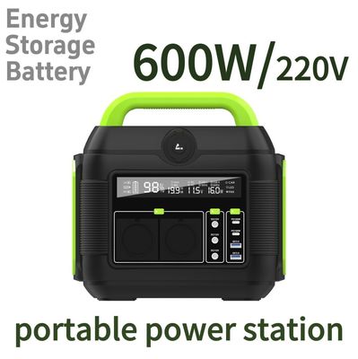 600W draagbaar zonne-energieopslagsysteem met adapter en S6