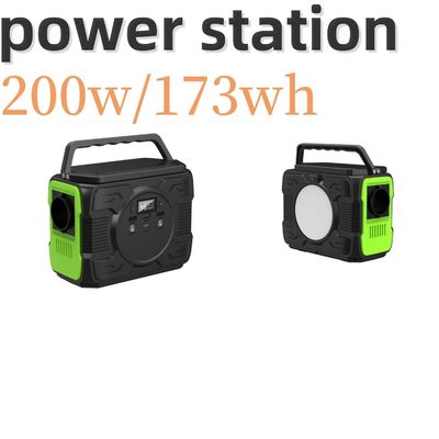 Mini-omvormergenerator van 200 W met ternaire lithiumbatterie en 12V/200-300A Ec5-uitgang