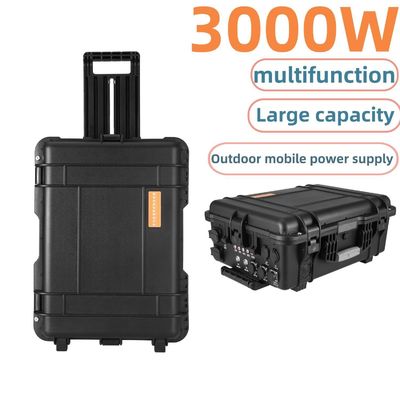 3000W LiFePO4 batterij Draagbare elektriciteitscentrale 2024 Prijs Batterij Afneembare Mogelijk niet