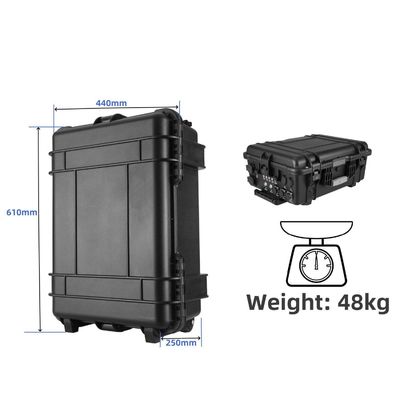 3000W 4000W Draagbare zonne-energiegenerator met grote capaciteit voor camper en buiten 6-7 uur laadtijd