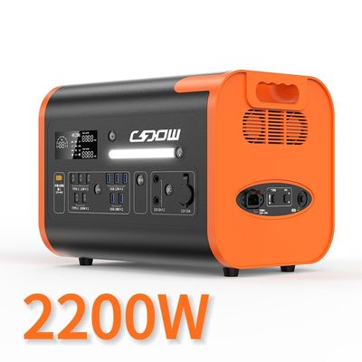 LiFePO4 2000W High Capacity Quick Charging Power Bank Station Buitenkrachtcentrale