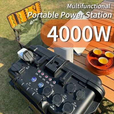 4000W Outdoor Camping Emergency Backup Draagbare Power Station met 6-7 uur oplaadtijd