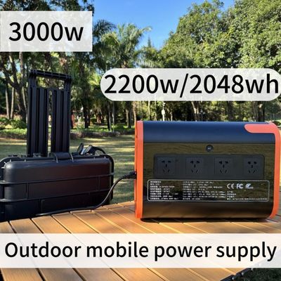 Aanpasbaar oplaadbaar LiFePO4 batterij energie systeem voor buiten kamperen
