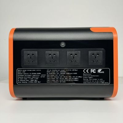 AT22 Draagbare buitenstations met 220V-uitgang en zonne-energieopslaggenerator