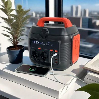Aanpasbare kleur 600W Huishoudelijk elektriciteitscentrum en zonne-energiegenerator voor buitenkamperen