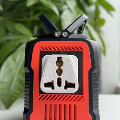 Mini Draagbare Power Station 200W Warm Oranje met Zwart 110/220V-50Hz/60Hz S2X-173