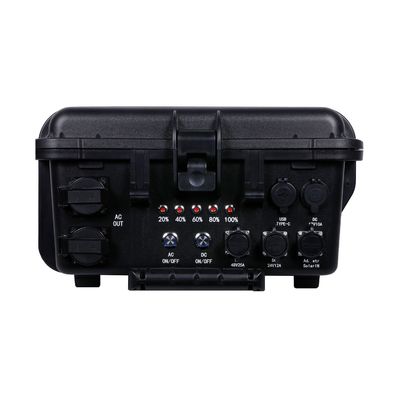 600W 2000W 3000W Noodkracht Draagbare zonne-energiecentrale voor en live uitzending