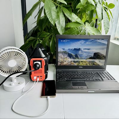 Aanpasbaar 300W 288wh 14.4V 20Ah 80000mAh Draagbare Power Station met LCD-scherm