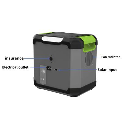 Snel opladen en Type-C2 Output 1500W Outdoor Mobile Power Station voor opladen onderweg