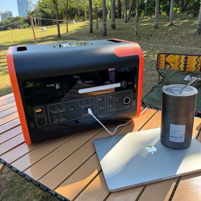 51.52V/40ah LiFePO4 batterij Draagbare energiecentrale voor buitenkamperen 3500W Uitgang