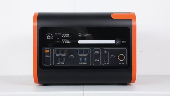 Grote capaciteit buitenste noodstations 2200W 2048wh 40ah met USB 12W*3/18W*2