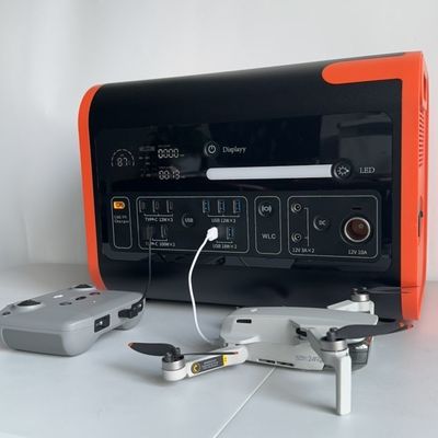 1500W Mains AT22 Portable Solar Power Station voor Outdoor Camping House Car Boat