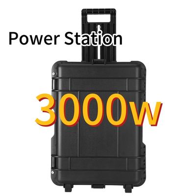 Zonne-energiecentrale voor buitenshuisgebruik 3000W met meerdere beschermingsfuncties