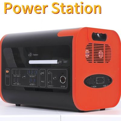 Verwijderbare batterij Mag niet 2200W2048wh Zonne-opladen Outdoor Activiteit Mobiele energiecentrale