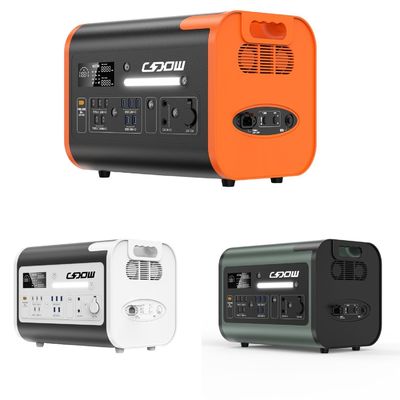 CE Un38.3 MSDS gecertificeerd 1000W 2000W 2200W draagbare elektriciteitscentrale voor binnen- en buitengebruik