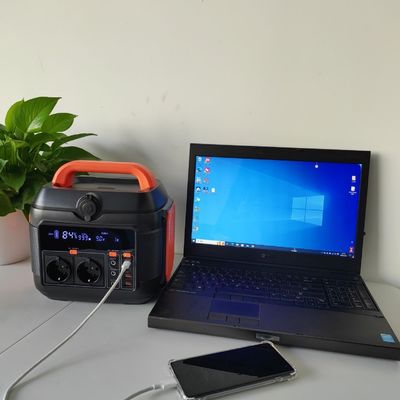 AC-uitgang 220V 50Hz/110V 60Hz Draagbare elektriciteitscentrale 600W voor mobiele noodgevallen