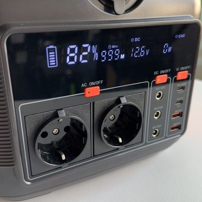 Noodenergiebehoefte Home Power Center met 600W lithiumbatterie en 11W LED-verlichting