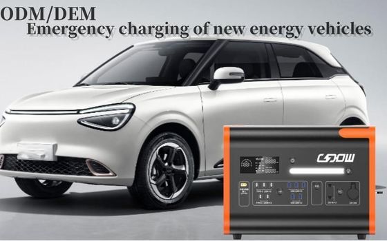 Eenvoudige bediening en langere levensduur Draagbare elektriciteitscentrale voor alle apparaten