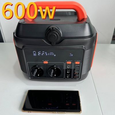 600W/576wh zonne-energie voor noodgevallen draagbare elektriciteitscentrale met lithiumbatterie bij voorkeur