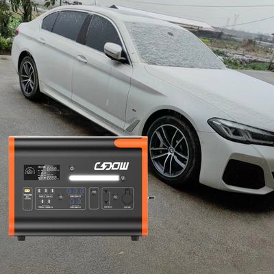 Draadloos opladen 15W CE Un38.3 MSDS gecertificeerd 2200W draagbare elektriciteitscentrale voor noodgevallen