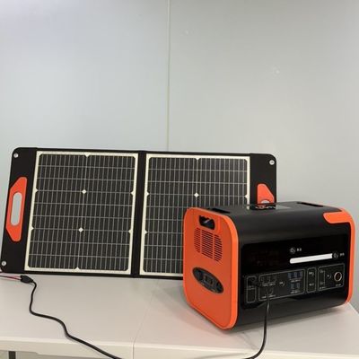300W Camping LED-verlichting Mobiele energie zonne-generator Draagbare AT22 noodstation