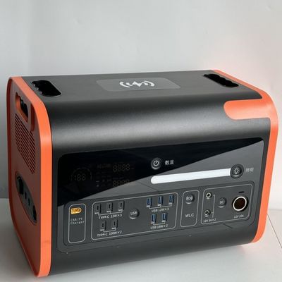 Verkoop 2200W hoogcapaciteit lithiumbatterie draagbare elektriciteitscentrale voor snel opladen