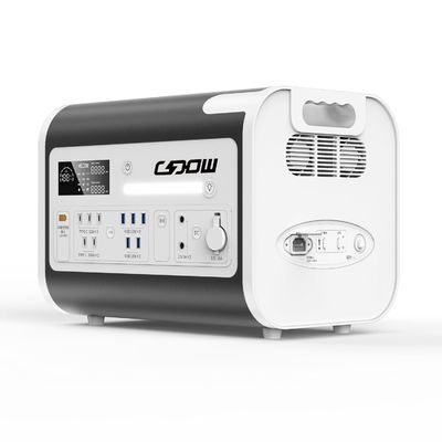 Verkoop 2200W hoogcapaciteit lithiumbatterie draagbare elektriciteitscentrale voor snel opladen