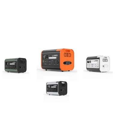 Draagbare elektriciteitscentrale 1500W/2200W/3000W UPS met alle AC-uitgang in zwart-oranje