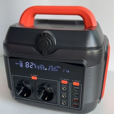 600W Lithiumbatterij stroomvoorziening voor de Aii-markt USB Type C DC en AC-uitgang