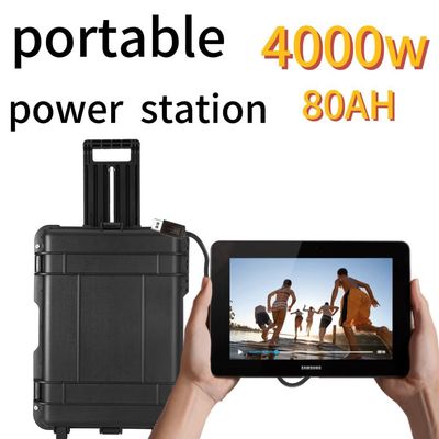 4000W80ah/UPS Pure Sinus Wave BMS Batterij aangedreven systeem voor draagbare energieoplossing