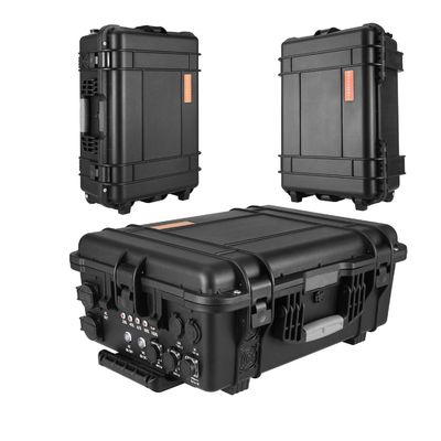 Zuivere sinusgolf 3000W/3000wh Mobiele voedingsbron voor draagbare energiecentrales van UAV's