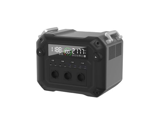 600W Max Zonnepaneel Input 1000W 3600W Pure Sinus Wave AC Socket Portable Power Station