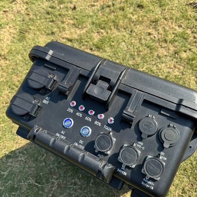 LiFePO4-batterij draagbare elektriciteitscentrale met zonnepaneel oplaadmodus